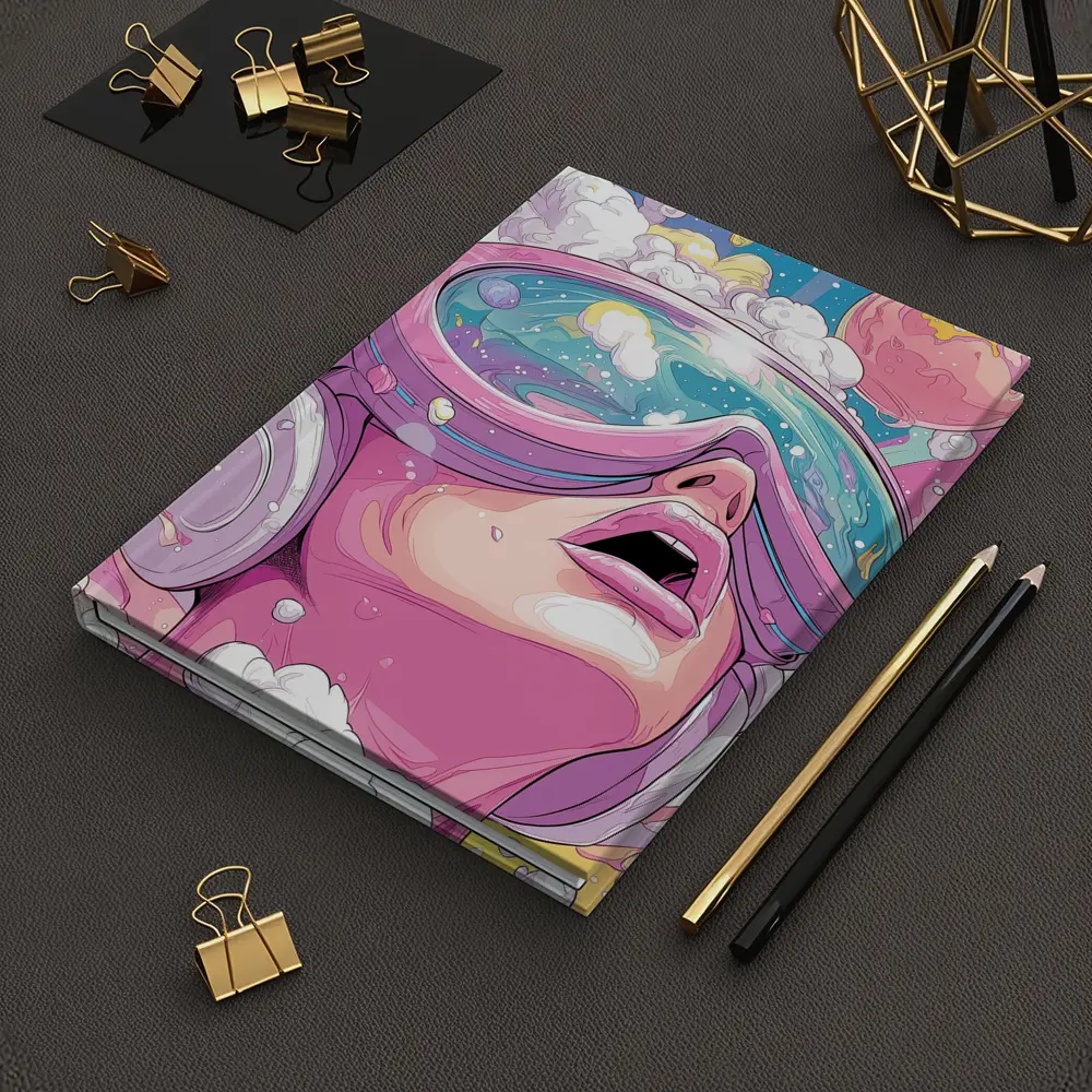 Anime Girl VR Goggles Cosmic Space Dream – Notebooks