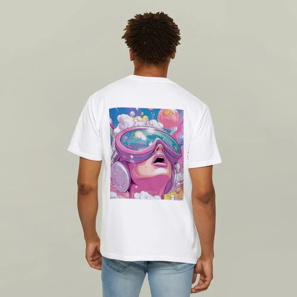 Anime Girl VR Goggles Cosmic Space Dream – T-Shirts