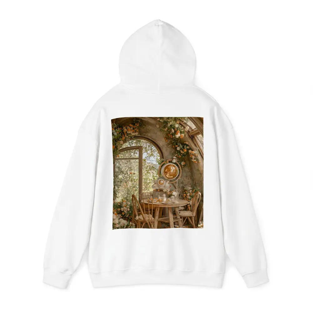 Floral Arch Cottage Garden Room Interior – Hoodies