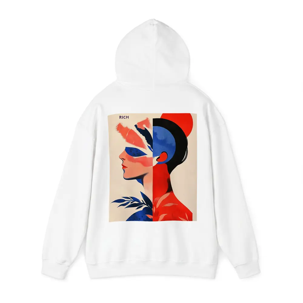 Eat The Rich Woman Political Art Deco – Hoodies
