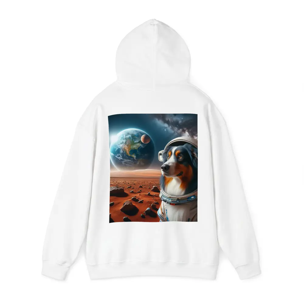 Australian Shepherd Astronaut Dog Space Mars – Hoodies
