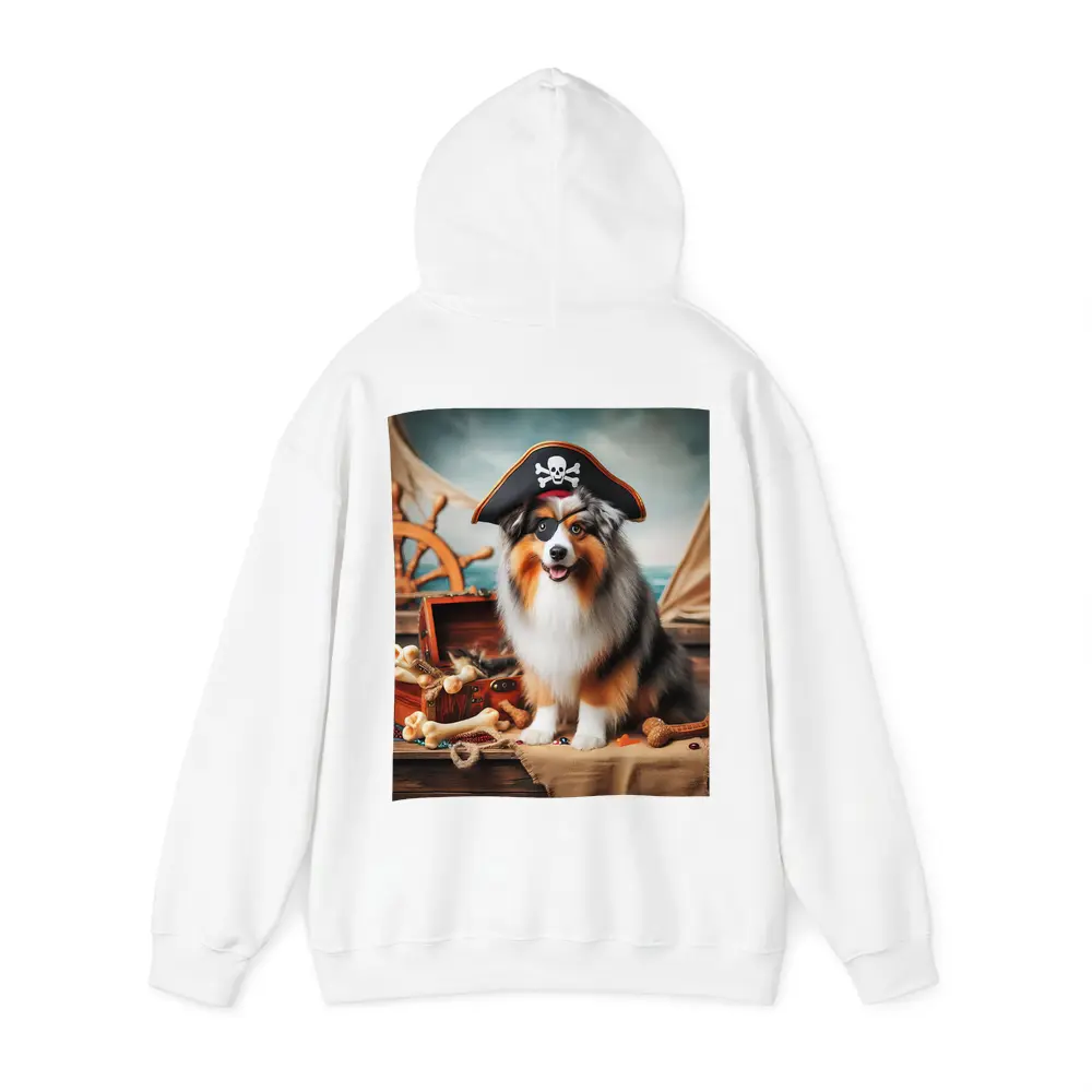 Australian Shepherd Pirate Dog Ship Deck – Hoodies