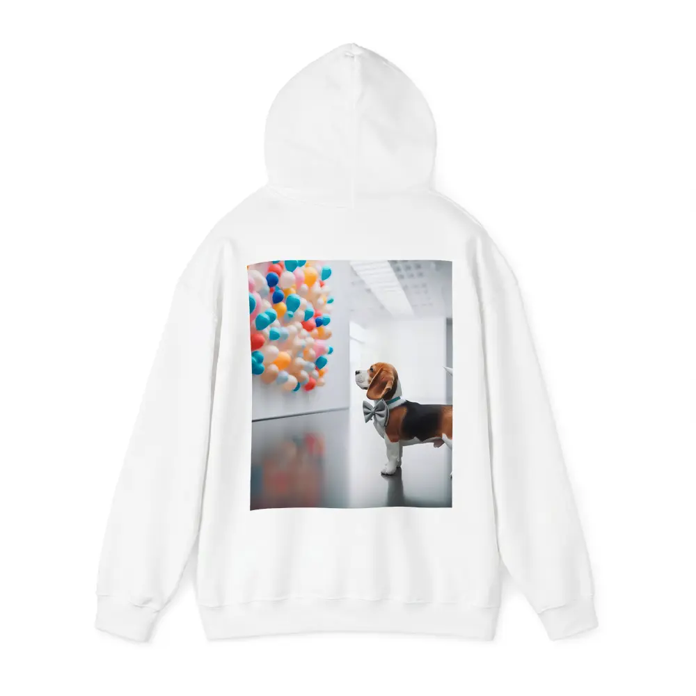 Beagle Puppy Bow Tie Art Gallery Balloons – Hoodies