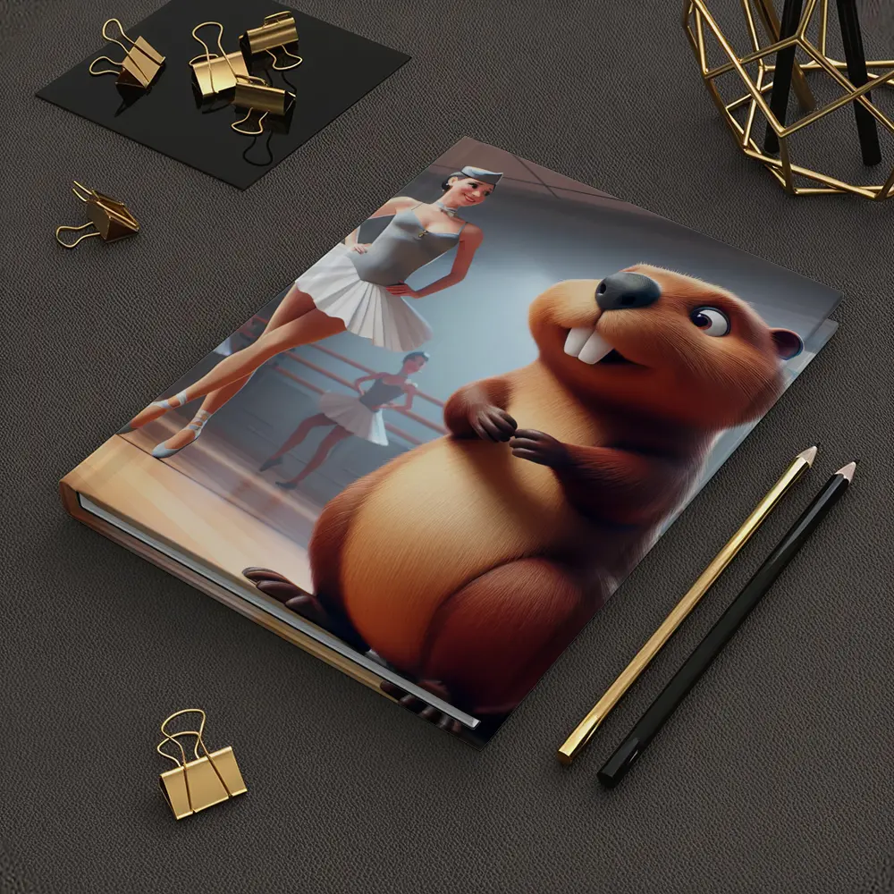 Beaver and Ballerina in Dance Studio – Notebooks