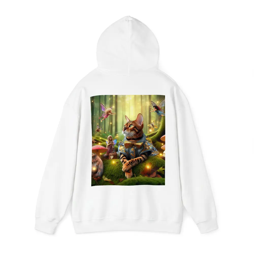 Bengal Cat Fairy Forest Fantasy Art – Hoodies