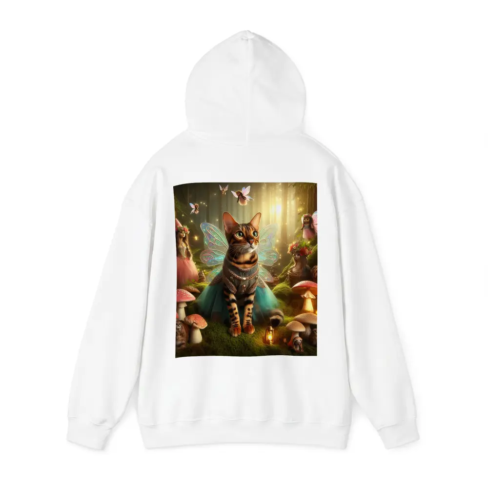 Bengal Cat Fairy Wings Enchanted Forest – Hoodies