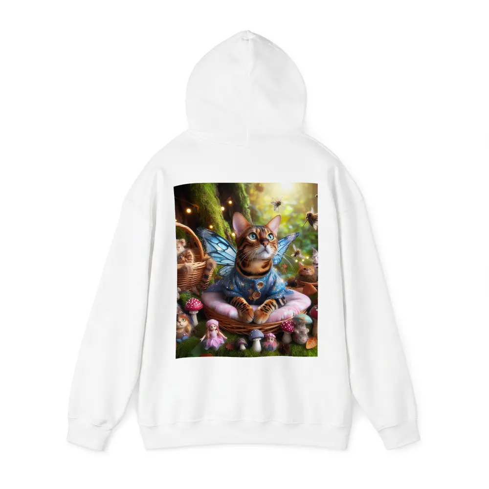 Bengal Cat Fairy Wings Enchanted Forest – Hoodies
