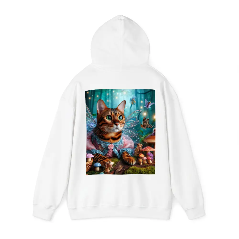 Bengal Cat Fairy Wings Enchanted Forest – Hoodies