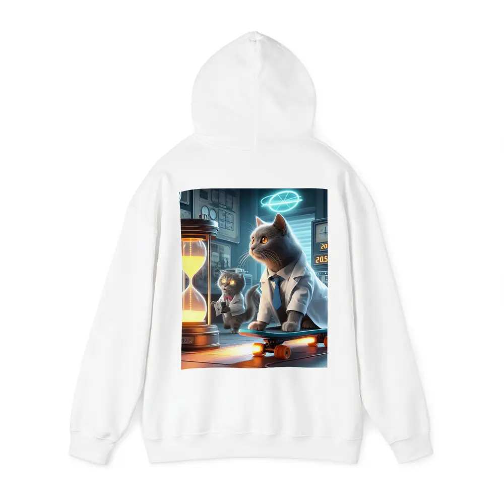 Scientist Cats Time Travel Lab Skateboard – Hoodies