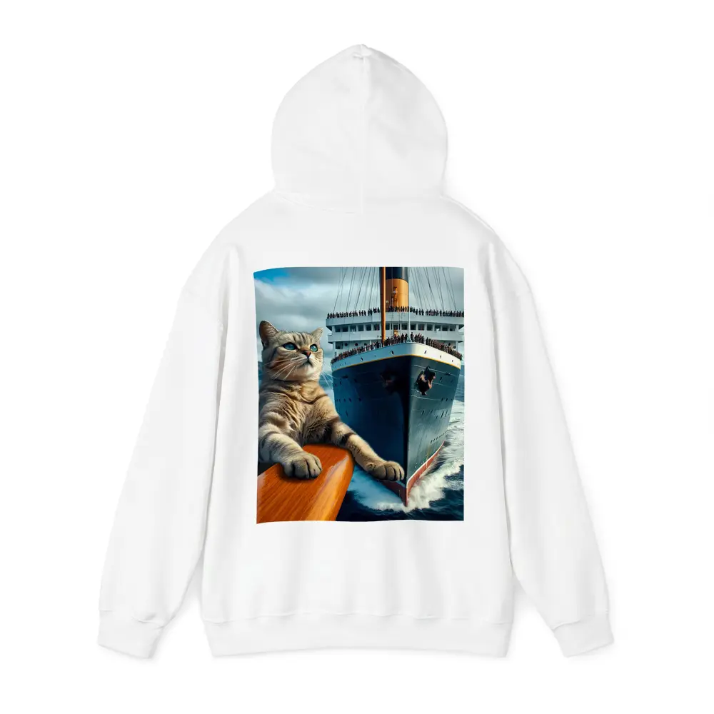 Cat on Cruise Ship Ocean Adventure – Hoodies