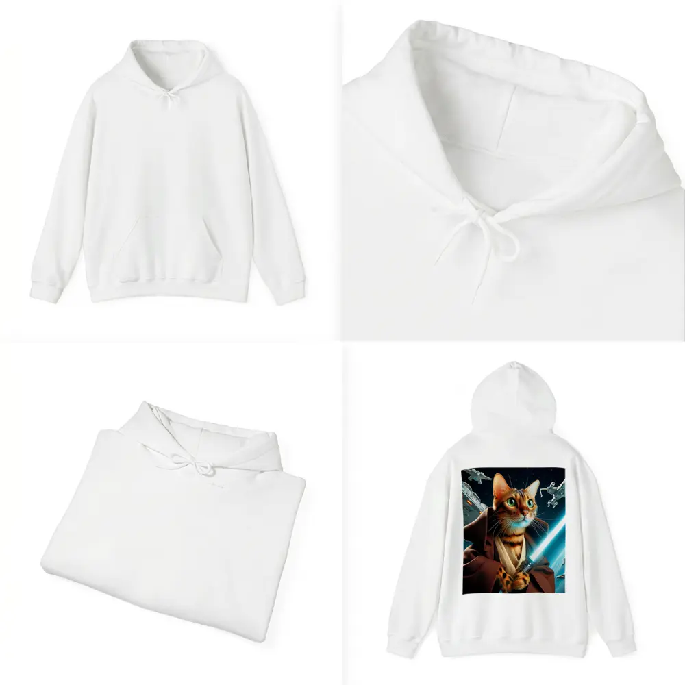 Bengal Cat Jedi Space Battle Fantasy – Hoodies
