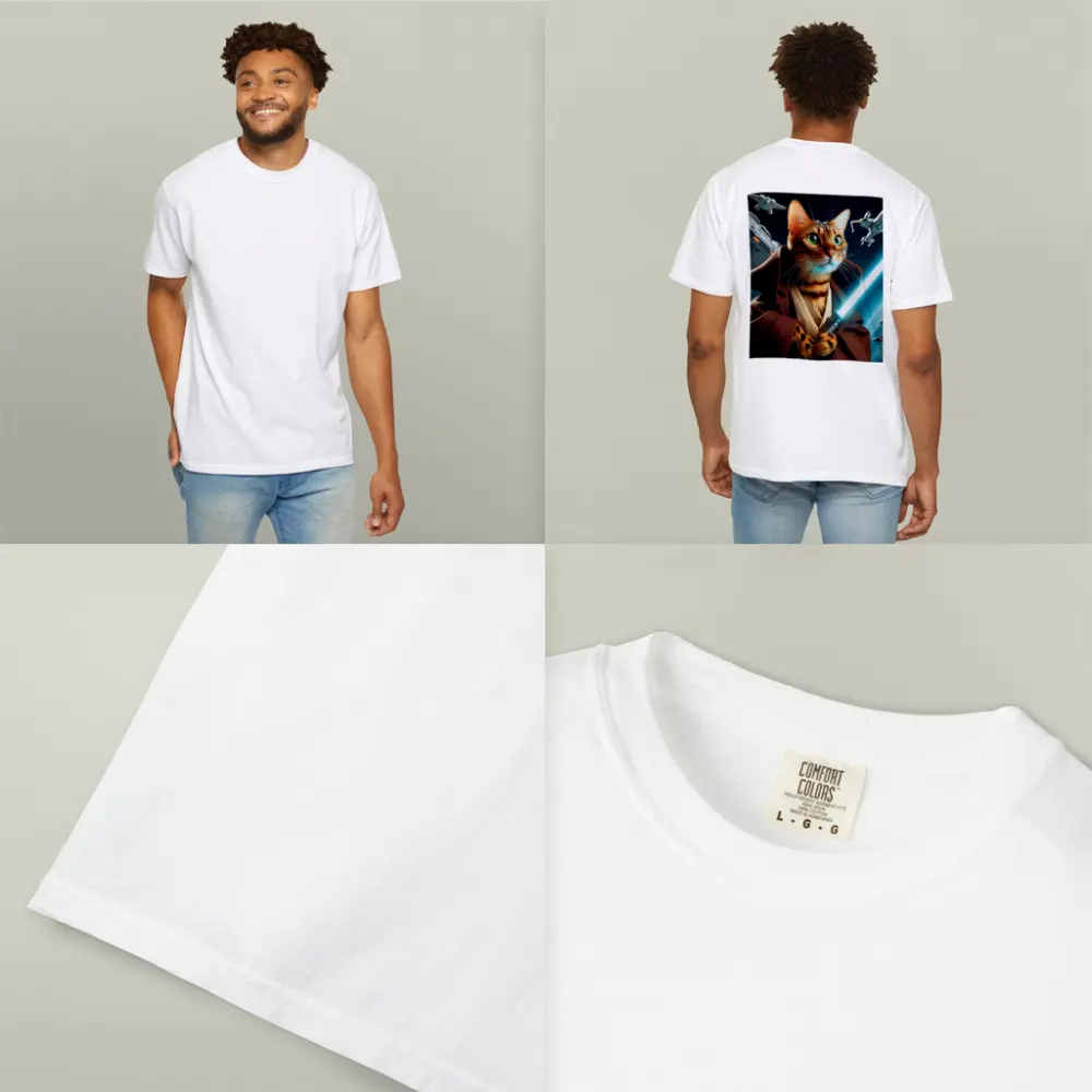 Bengal Cat Jedi Space Battle Fantasy – T-Shirts