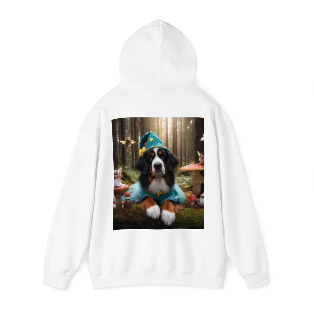 Bernese Mountain Dog Wizard Enchanted Forest – Hoodies