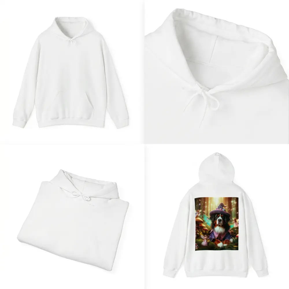 Bernese Mountain Dog Fairy Forest Fantasy – Hoodies
