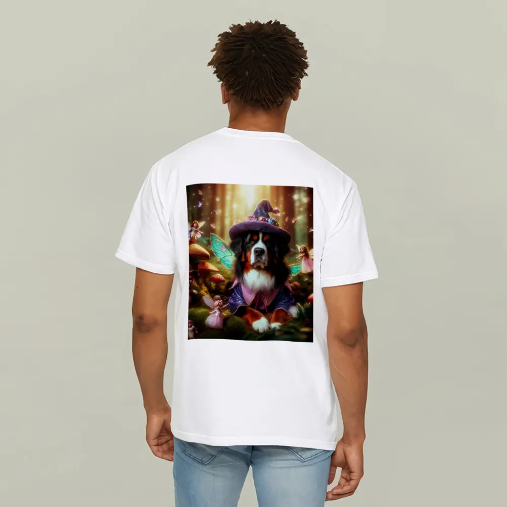 Bernese Mountain Dog Fairy Forest Fantasy – T-Shirts