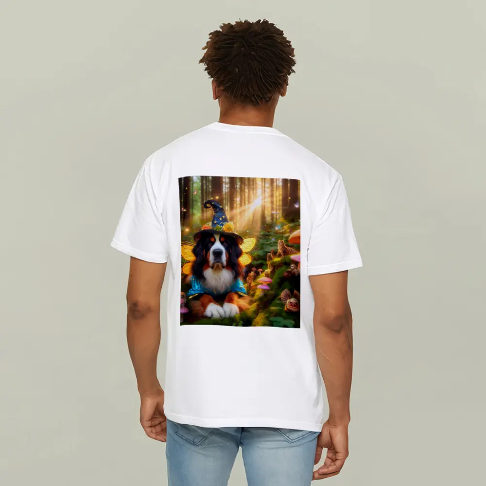 Bernese Mountain Dog Fairy Enchanted Forest – T-Shirts