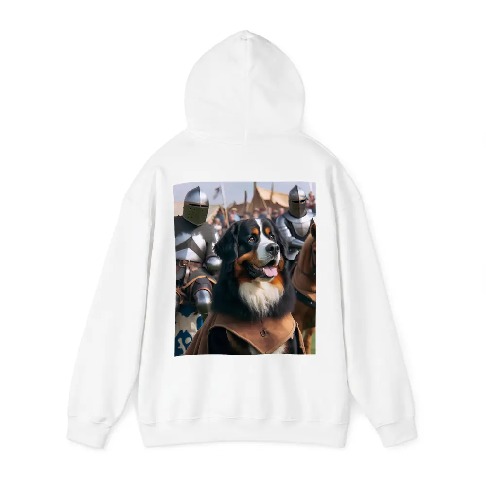 Bernese Mountain Dog Knight Medieval Battle – Hoodies