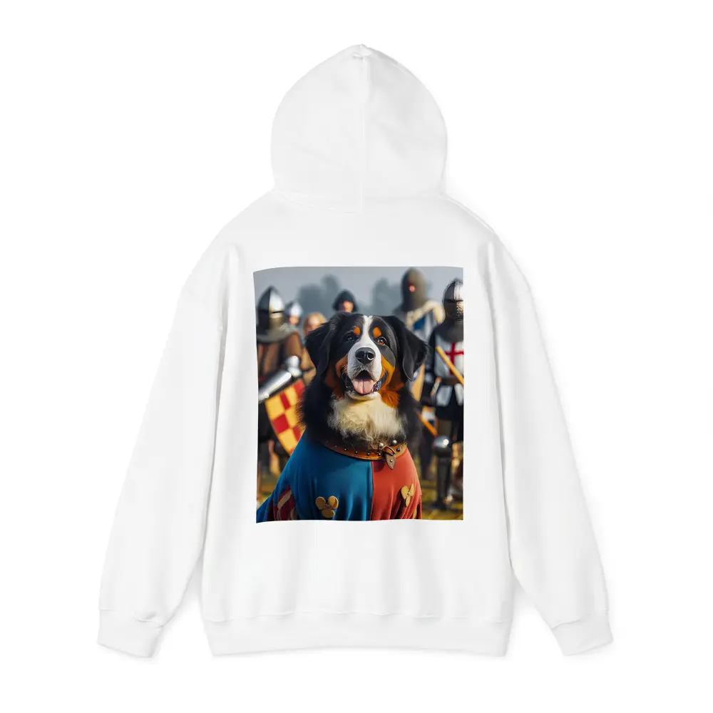 Bernese Mountain Dog Knight Medieval Battle – Hoodies