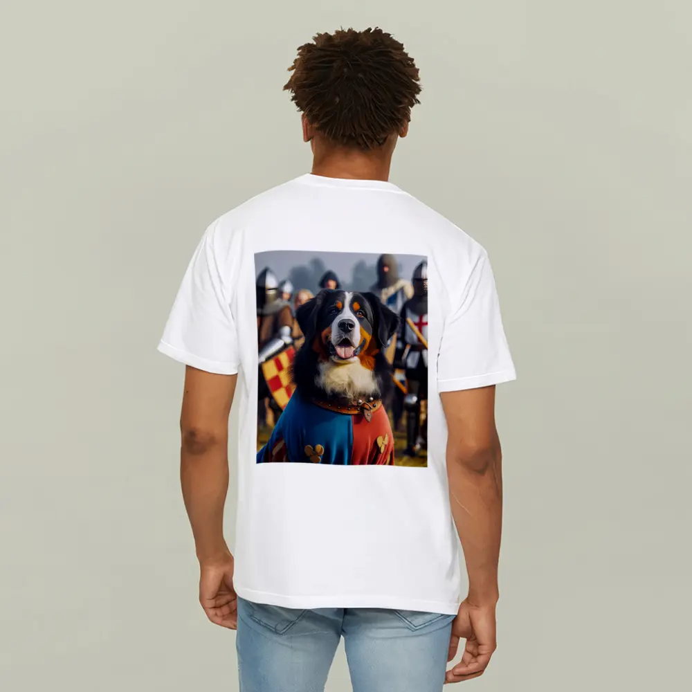 Bernese Mountain Dog Knight Medieval Battle – T-Shirts