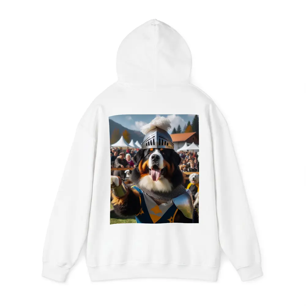 Bernese Mountain Dog Knight Armor Crowd – Hoodies