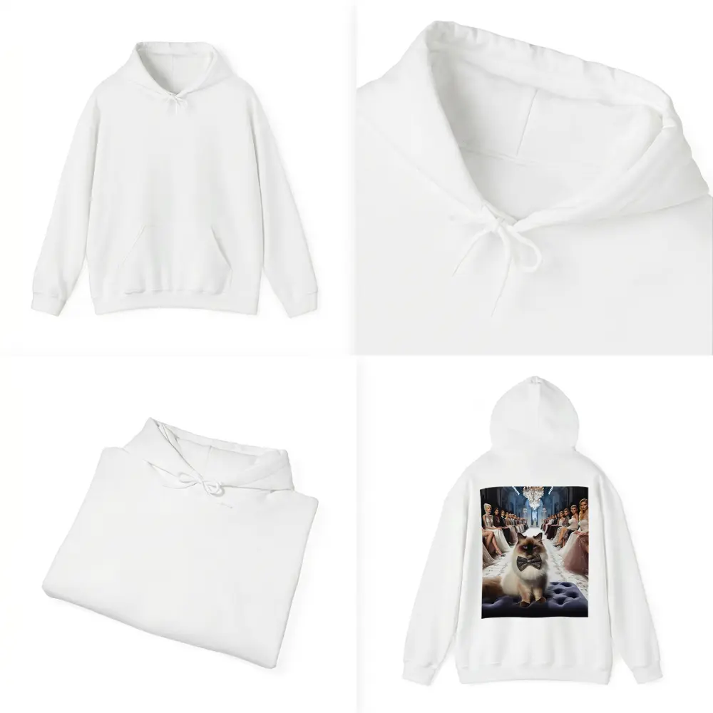 Birman Cat Fashion Show Luxury Runway – Hoodies