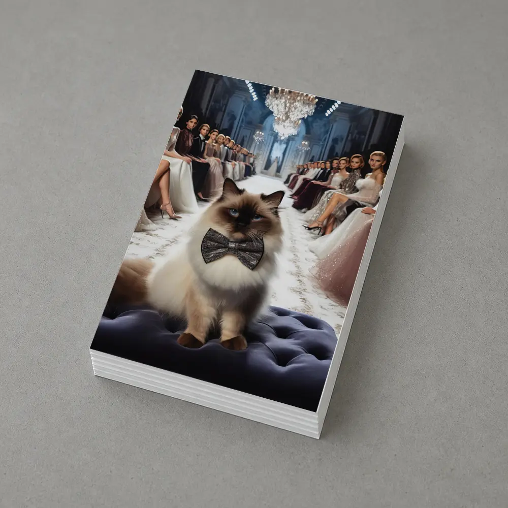 Birman Cat Fashion Show Luxury Runway – Postcards