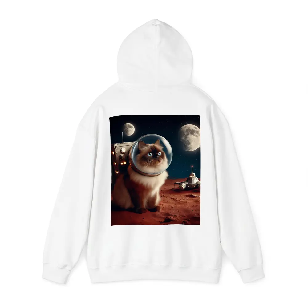 Himalayan Cat Astronaut Space Moon Surface – Hoodies