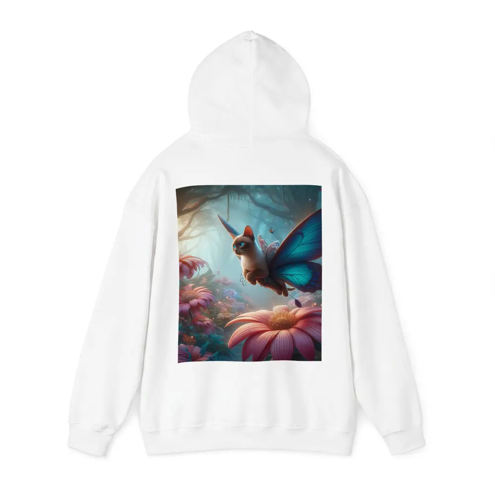 Siamese Cat Butterfly Wings Fantasy Forest – Hoodies