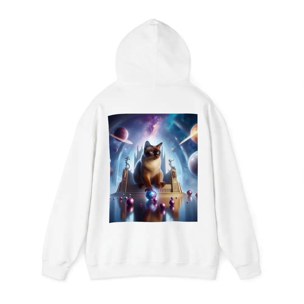 Siamese Cat Space Palace Cosmic Fantasy – Hoodies