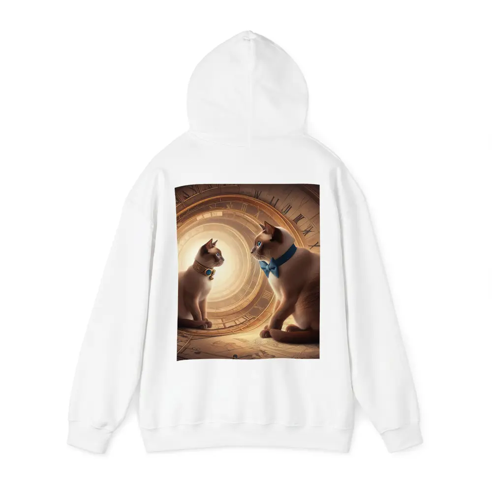 Siamese Cats Blue Eyes Giant Clock – Hoodies
