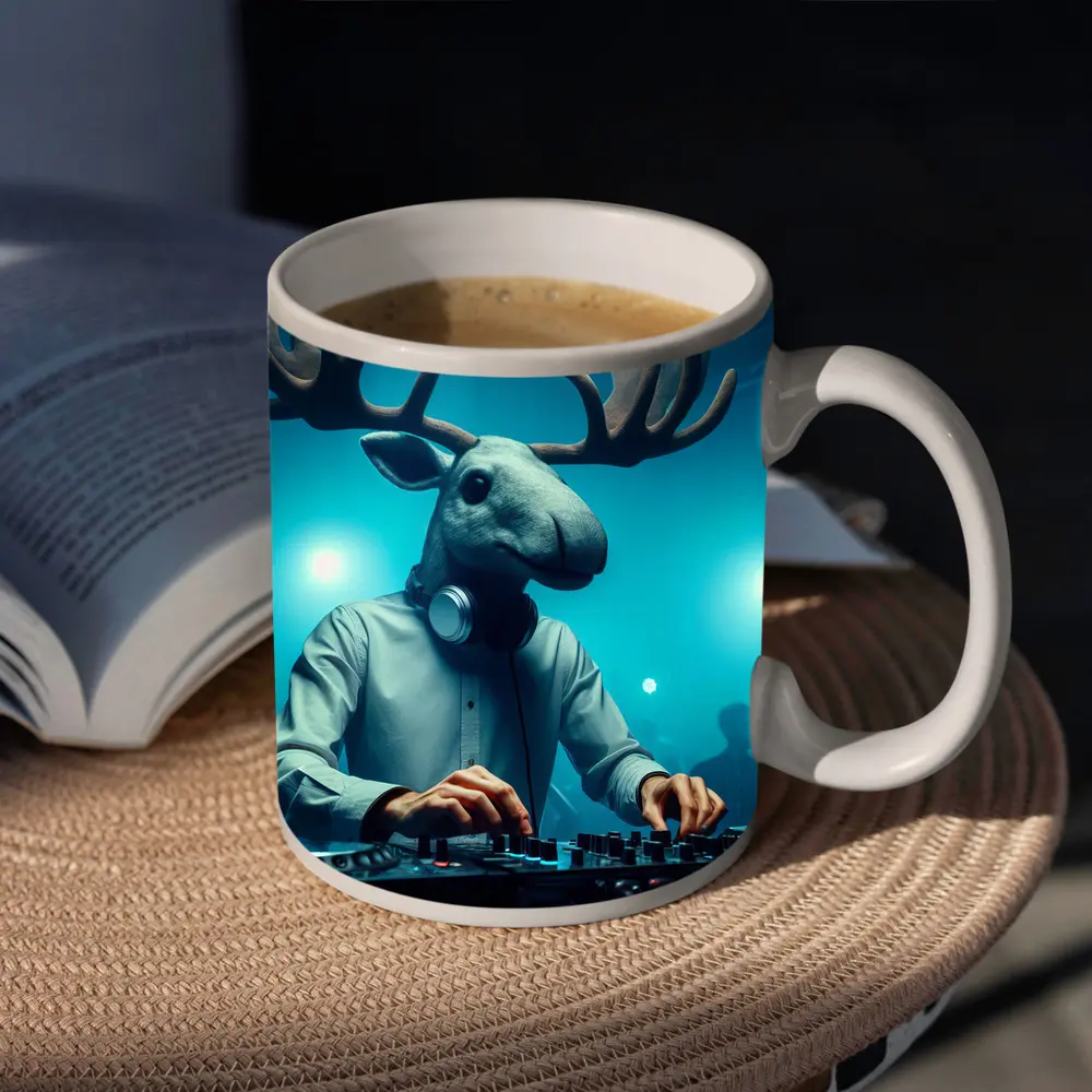 Moose DJ Spinning Records Club Night – Mugs