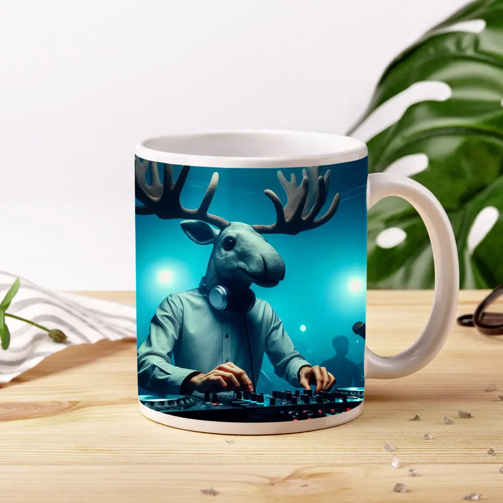 Moose DJ Spinning Records Club Night – Mugs