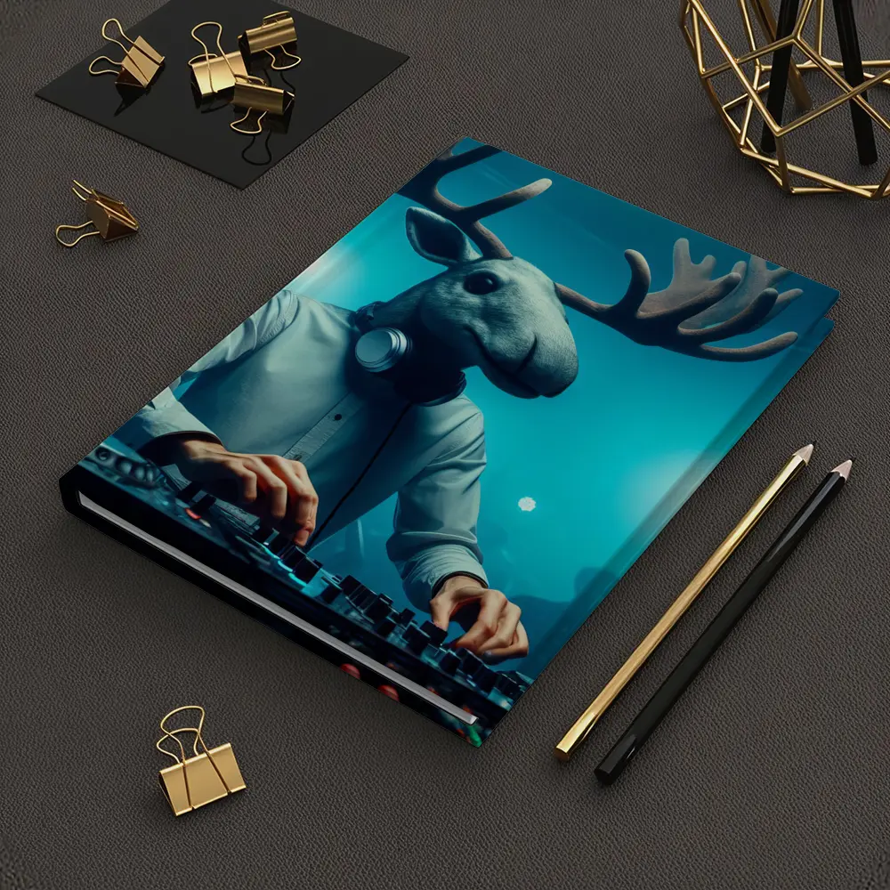 Moose DJ Spinning Records Club Night – Notebooks