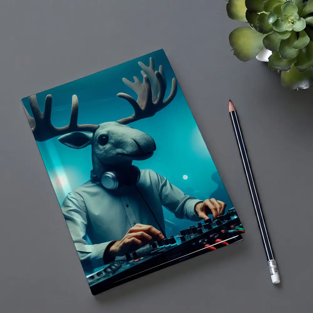 Moose DJ Spinning Records Club Night – Notebooks