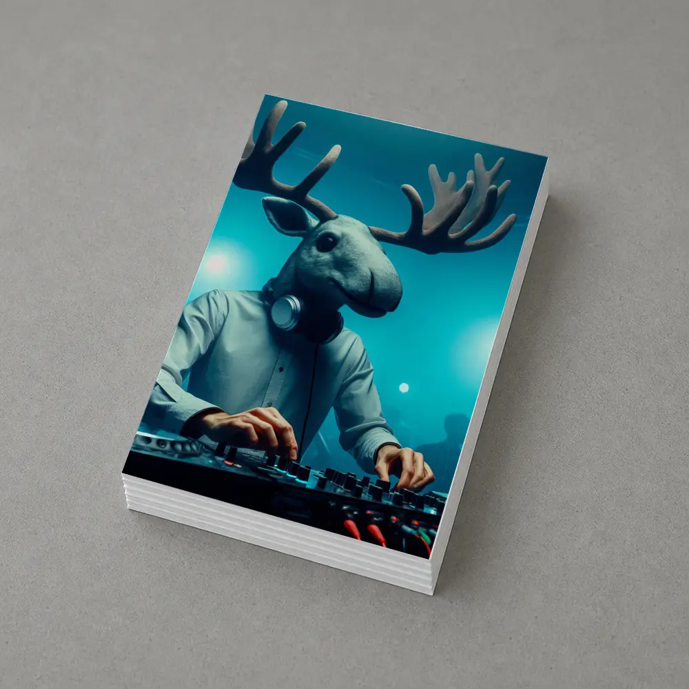 Moose DJ Spinning Records Club Night – Postcards