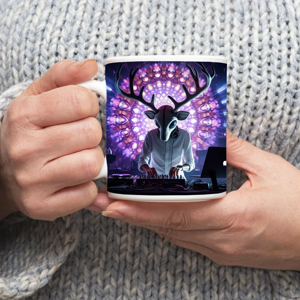 Deer DJ Spinning At Neon Club – Mugs
