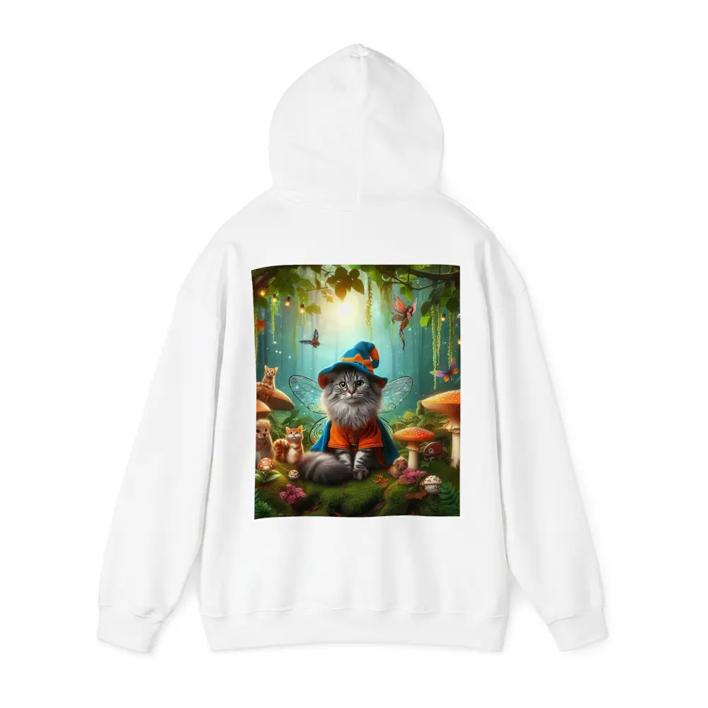 Wizard Cat Fairy Wings Enchanted Forest – Hoodies