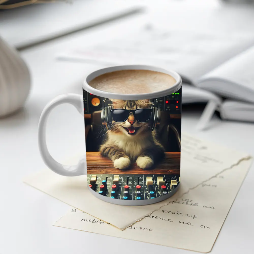 Cool Cat DJ Studio Music Producer – Mugs