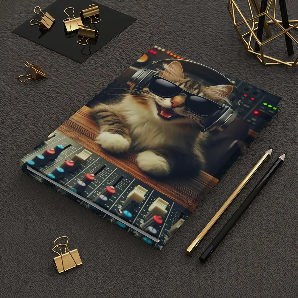 Cool Cat DJ Studio Music Producer – Notebooks