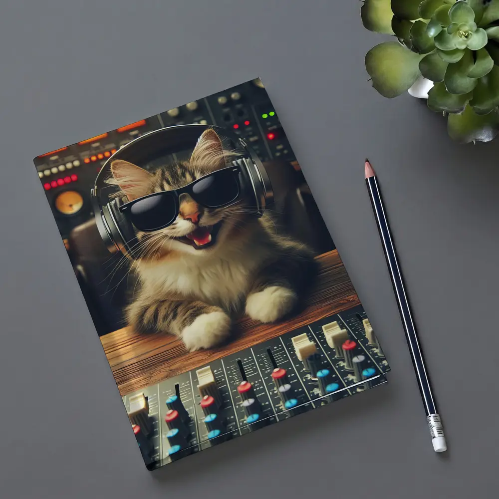 Cool Cat DJ Studio Music Producer – Notebooks