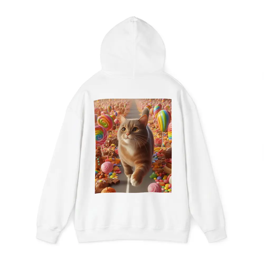 British Shorthair Cat Candy Land Fantasy – Hoodies