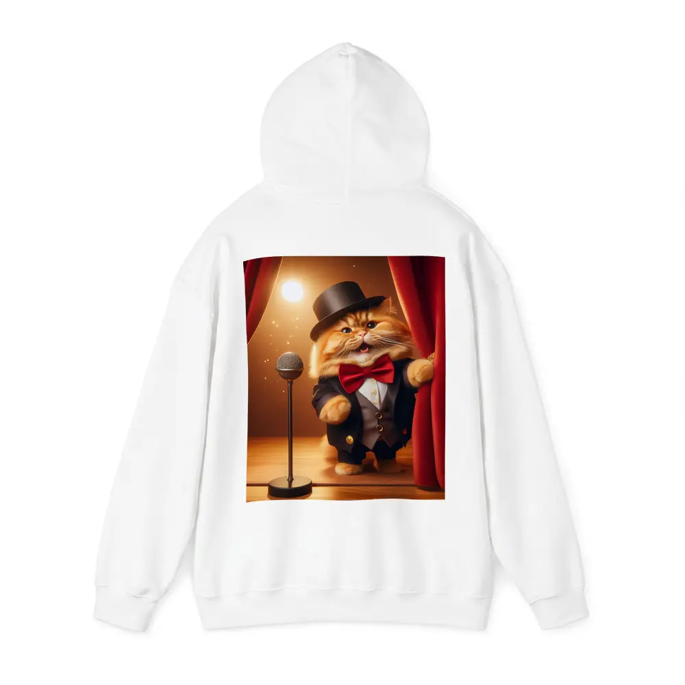 Ginger Cat Performer Top Hat Stage – Hoodies