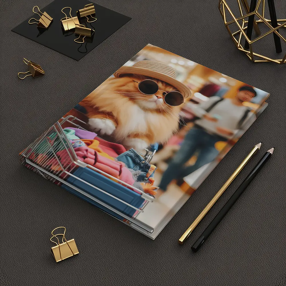 Persian Cat Shopping Mall Sunglasses Hat – Notebooks