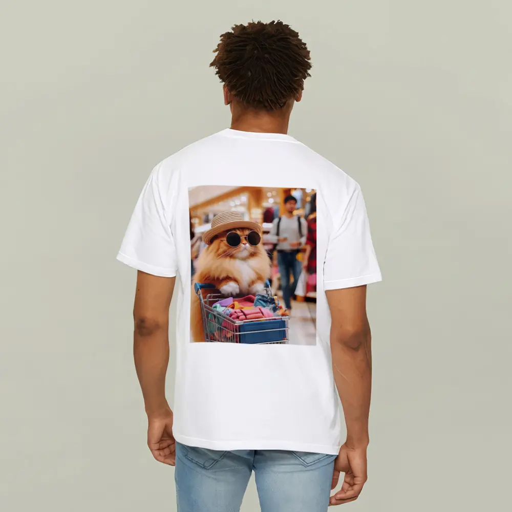 Persian Cat Shopping Mall Sunglasses Hat – T-Shirts