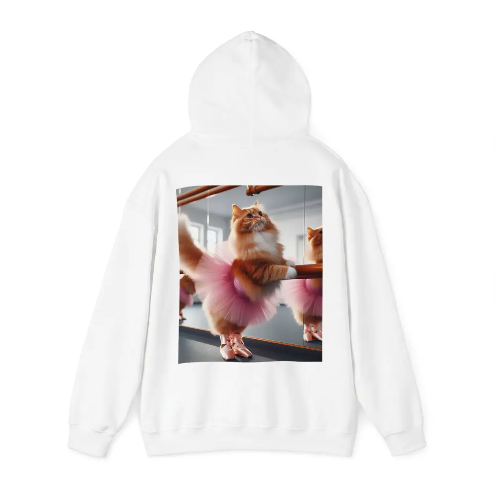 Orange Cat Ballerina Pink Tutu Dance Studio – Hoodies