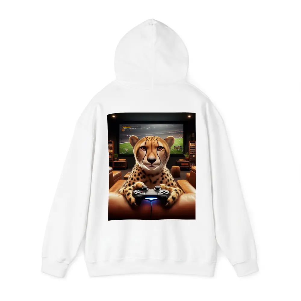 Cheetah Gaming Controller Couch Home Theater – Hoodies