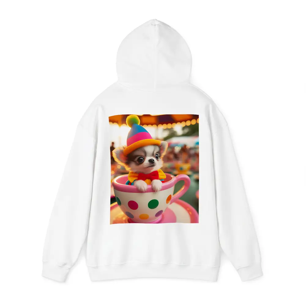 Chihuahua Puppy Clown Hat Teacup Carnival – Hoodies