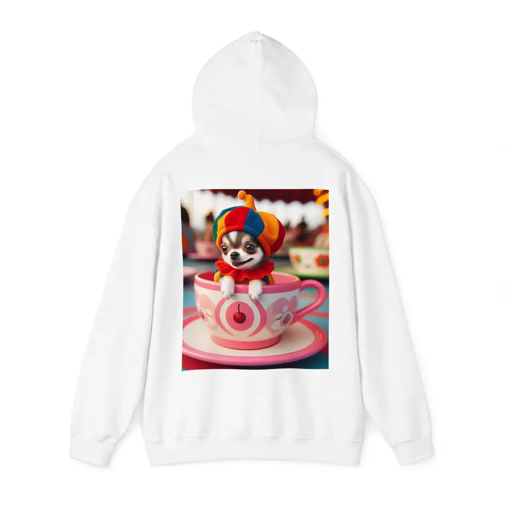 Chihuahua Clown Hat Teacup Carnival Ride – Hoodies
