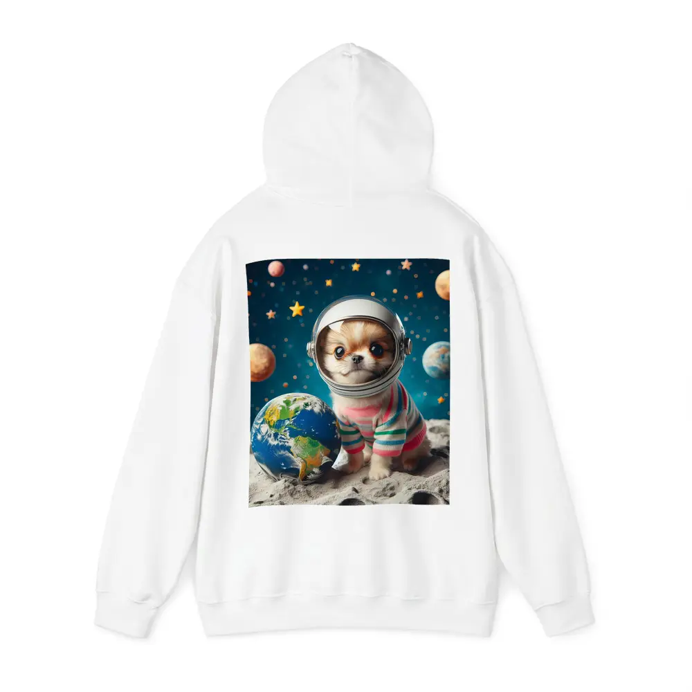 Chihuahua Astronaut Puppy Space Planets Earth – Hoodies