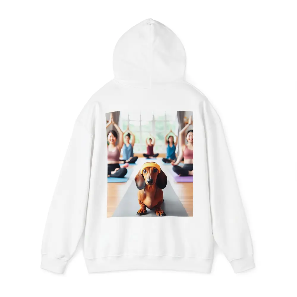 Dachshund Dog Yoga Class Studio – Hoodies